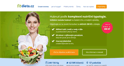 Desktop Screenshot of fitdieta.cz